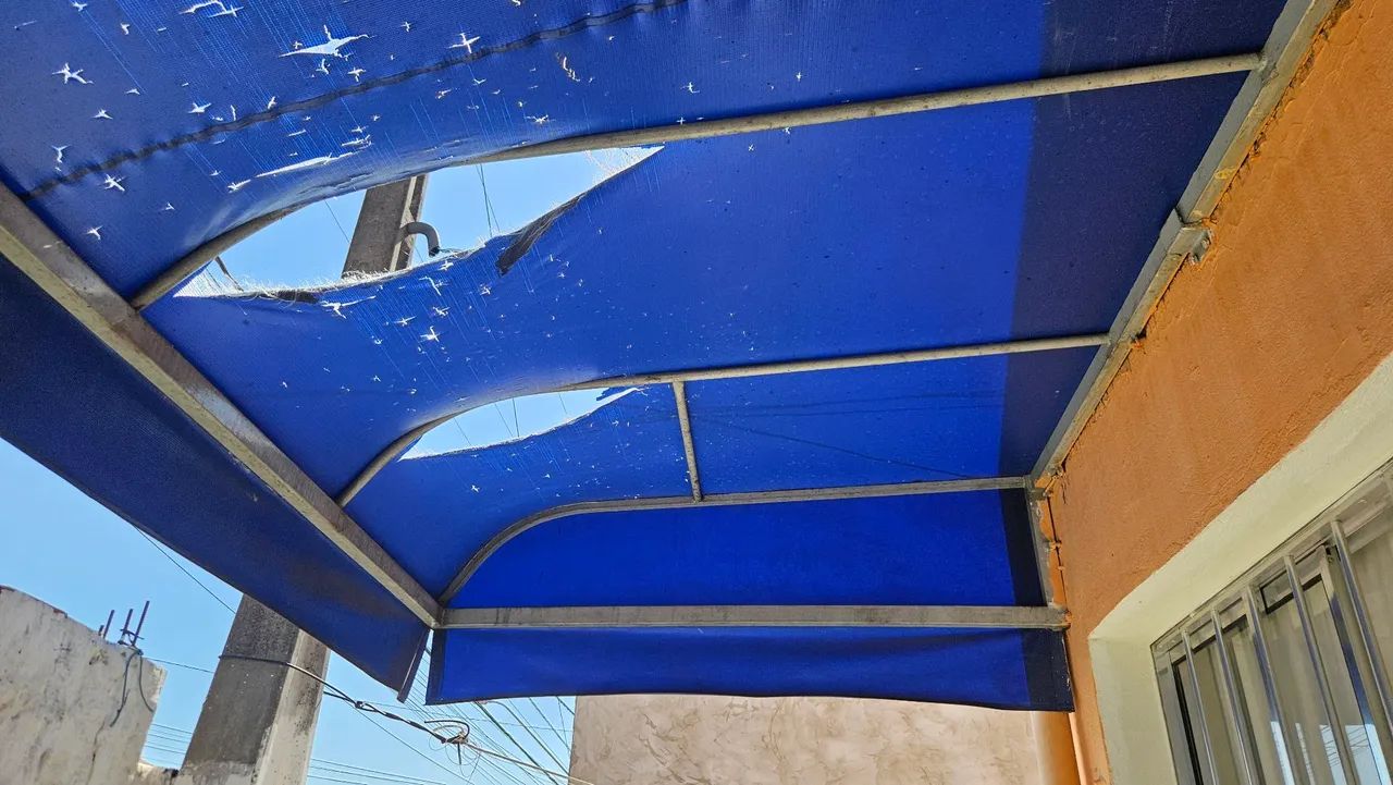 Toldo externo 5,45m x 1,4m - Foto 3