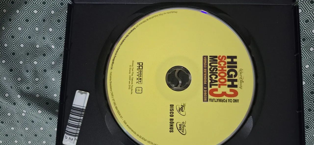 DVDS HIGH SCHOOL MUSICAL 3 DELUXE E VERSAO ESTENDIDA COM KARAOKE  - Foto 5