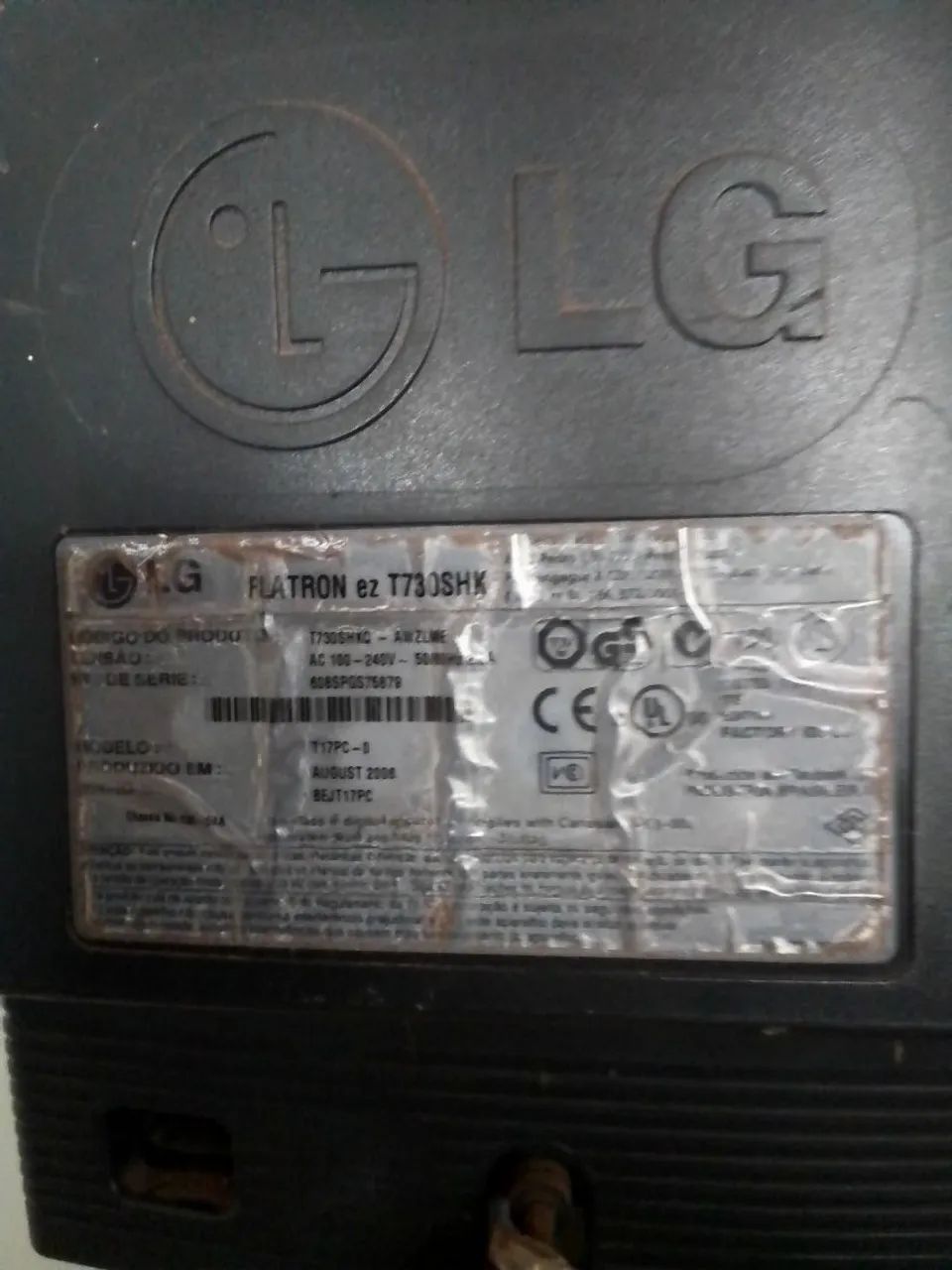 2 Monitores de tubo LG de 17 e 15 polegadas funcionando R$150,00.  DISPENSO CURIOSOS. - Foto 5