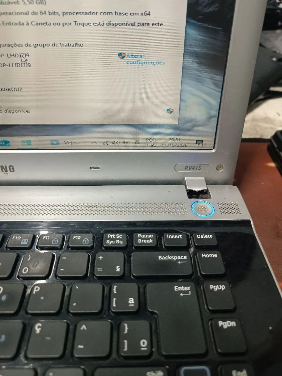 Notebook Samsung antigo - Foto 3