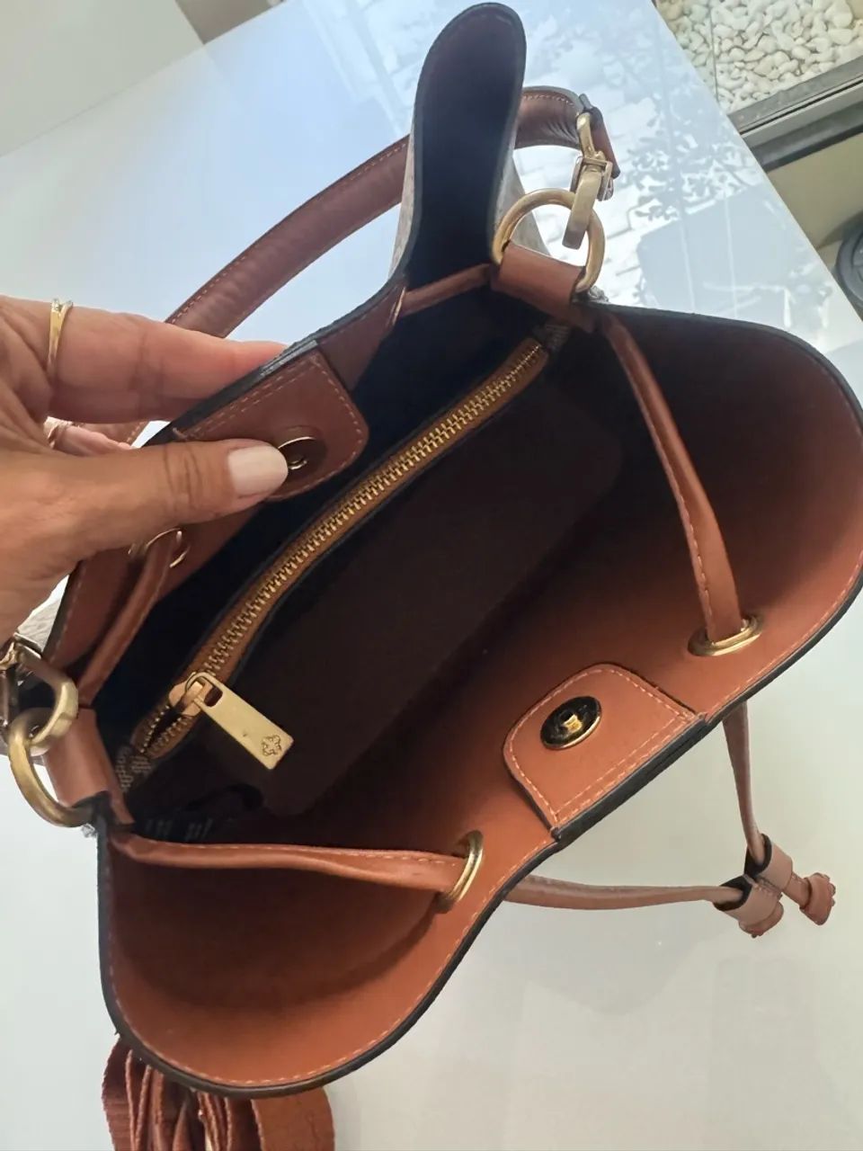 Bolsa CAPODARTE novíssima!  - Foto 3