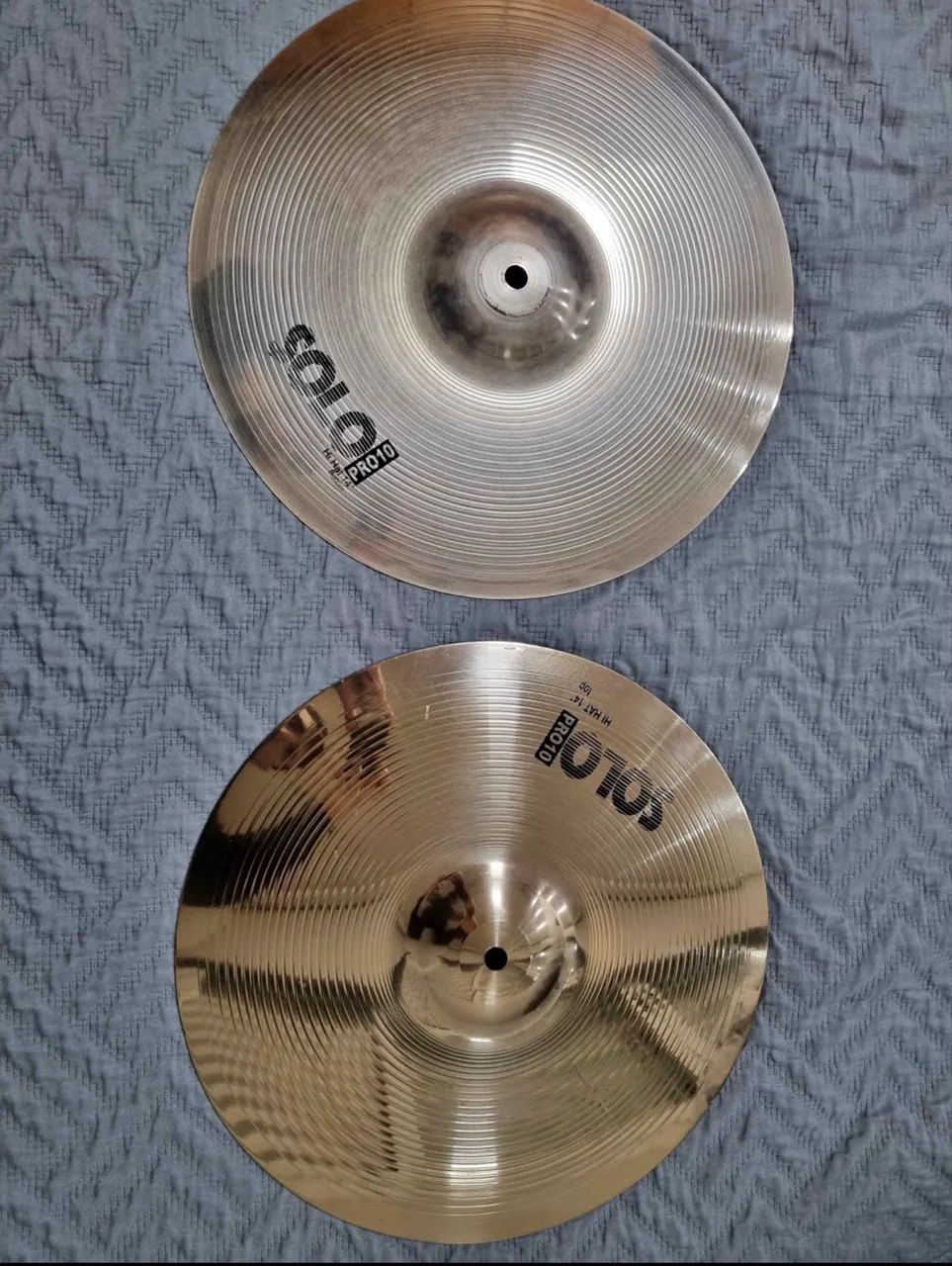 Prato Bateria Hi Hat + Crash - Foto 2