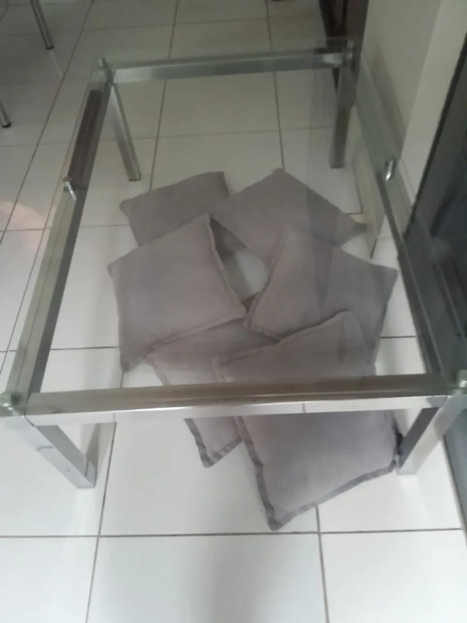 Centro de vidro de inox - Foto 2