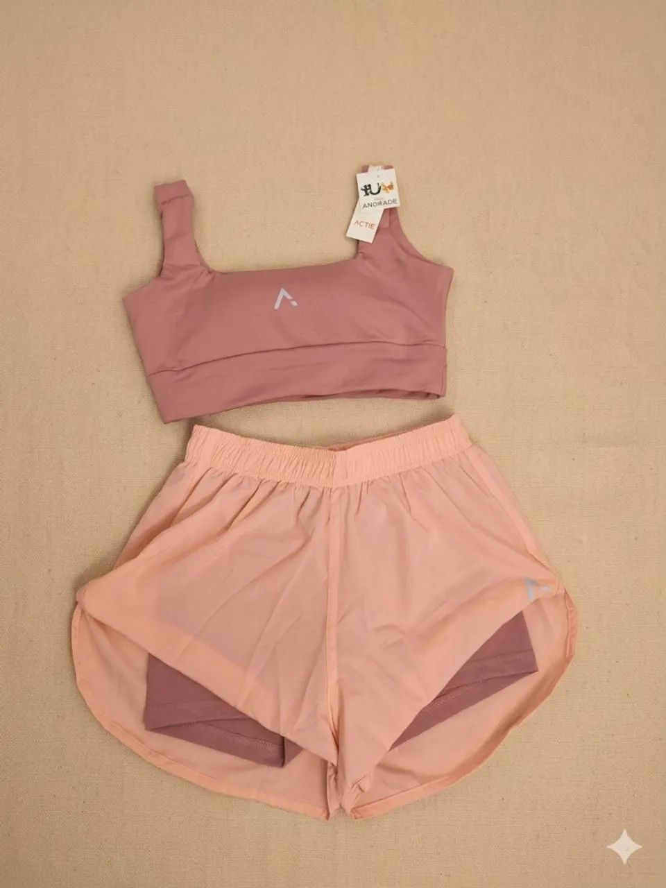 CONJUNTO SHORT DUPLO POLÍAMIDA PREMIUM  - Foto 2