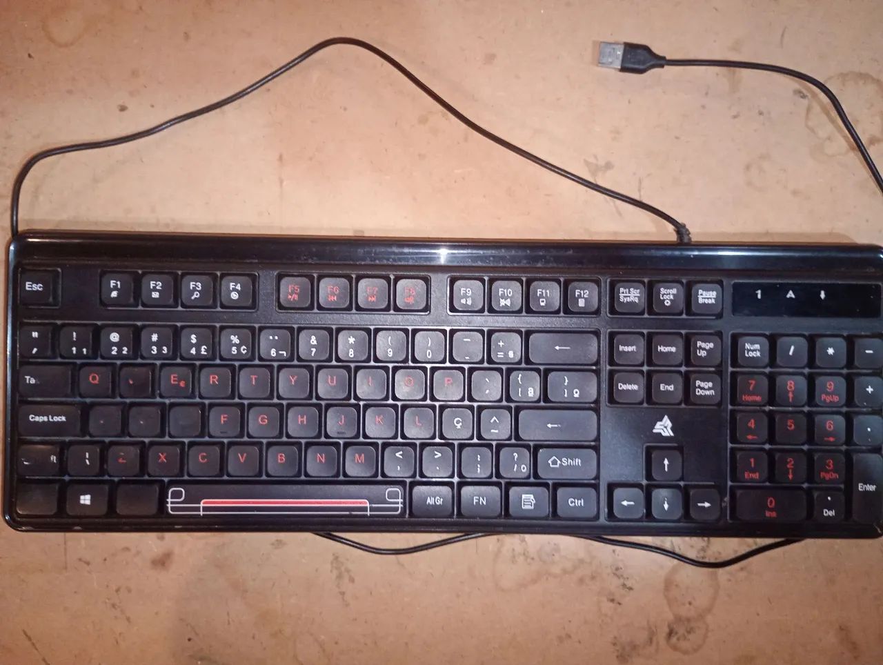 Teclado Gamer com LED (Membrana) - Foto 2