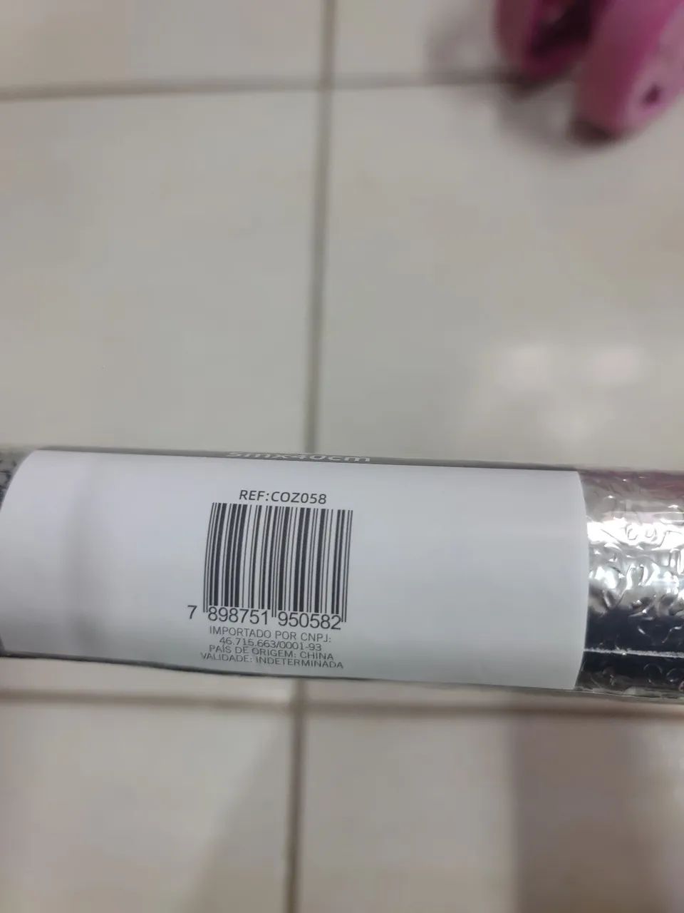Rolo de papel alumínio autoadesivo - Foto 2
