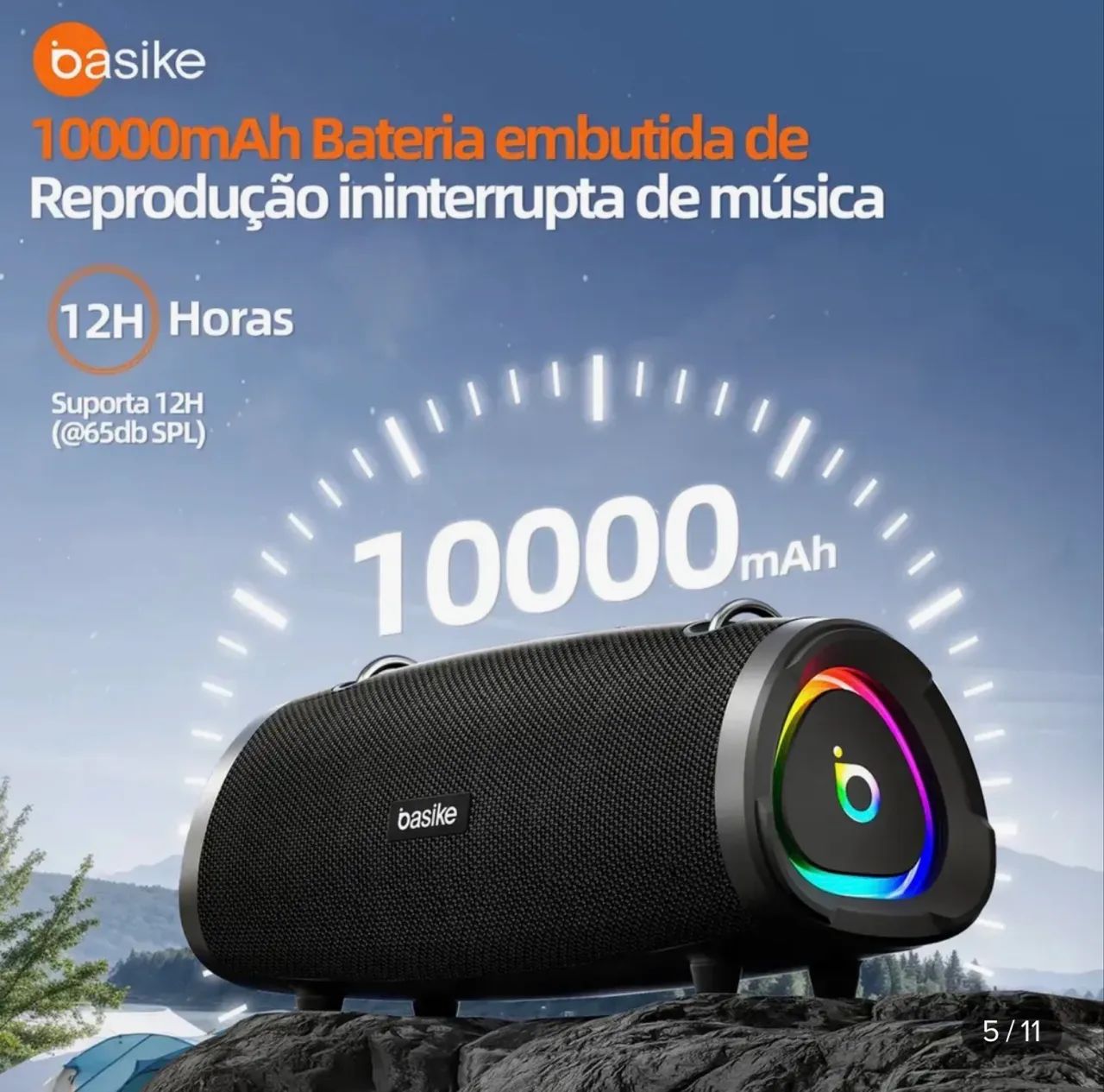Caixa De Som Basike 160w - Foto 3