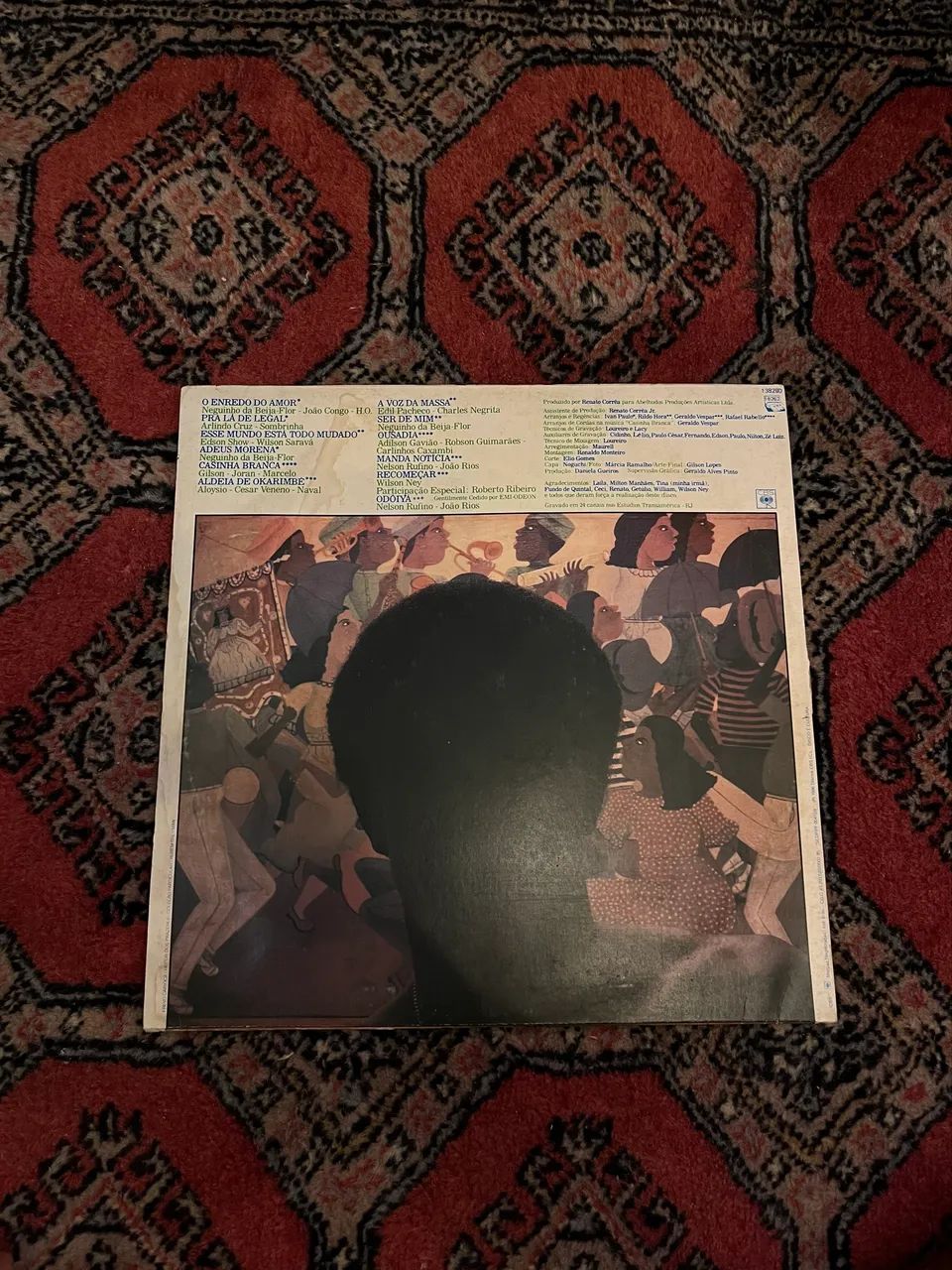 Lp- Neguinho da Beija Flor - A Voz da Massa (Disco/Vinil) - Foto 2