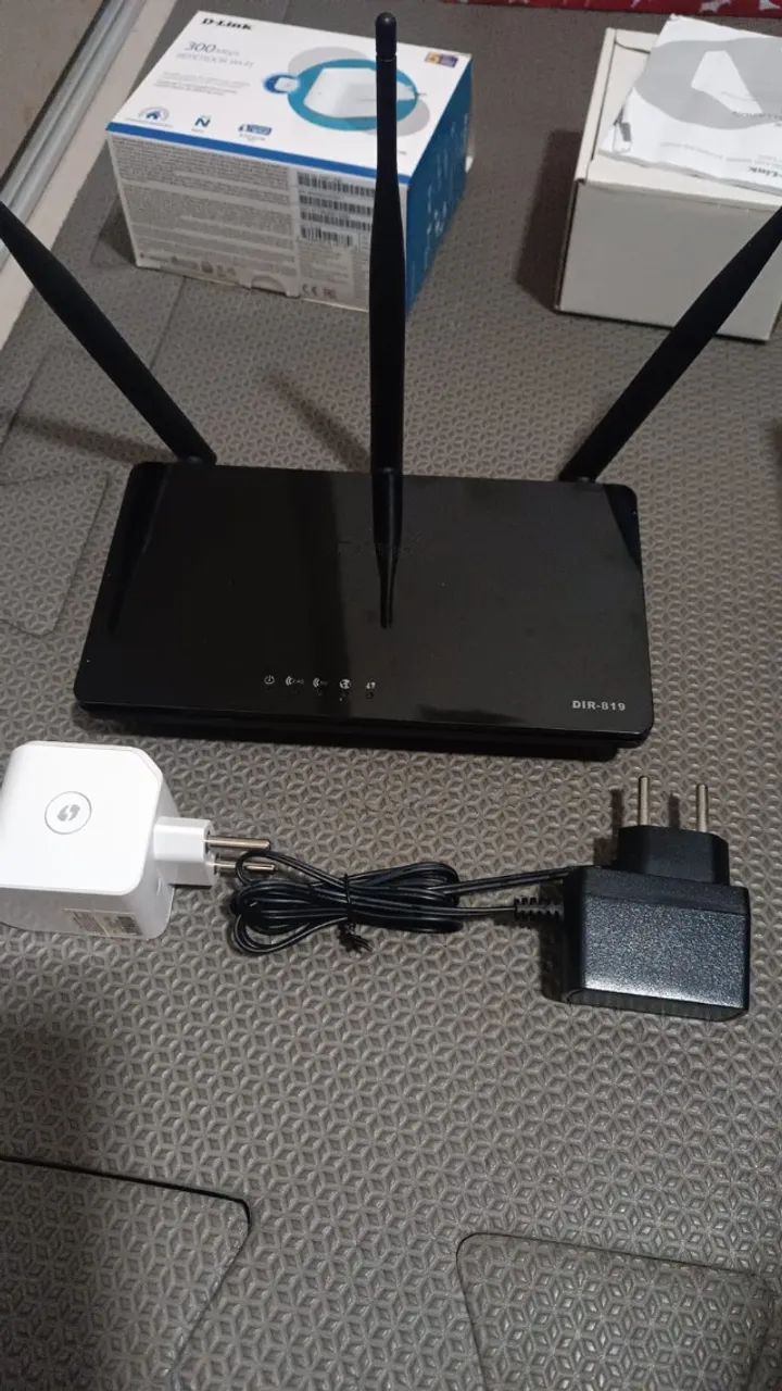 KIT D-LINK - ROTEADOR + REPETIDOR WI-FI