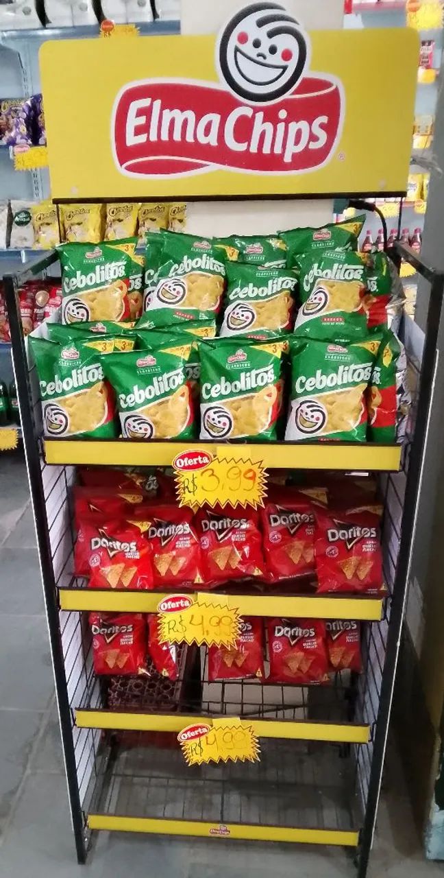 Vende se display Elma Chips novo 