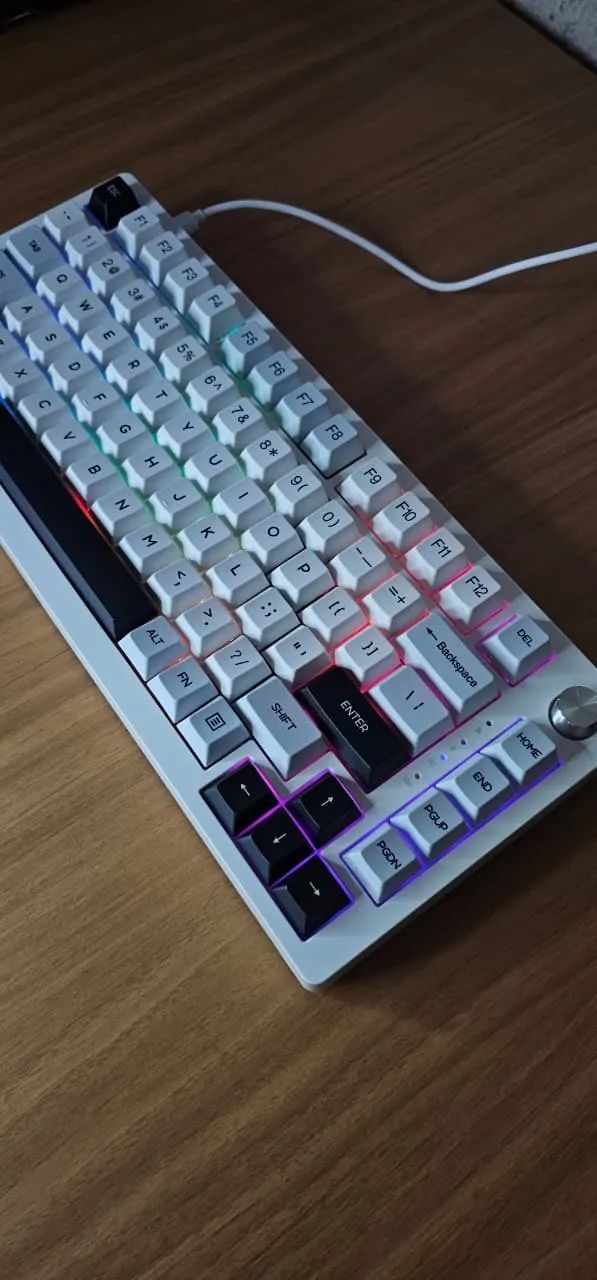 Teclado Mecânico MK 32 Magicago 75% Com Knob - Foto 2