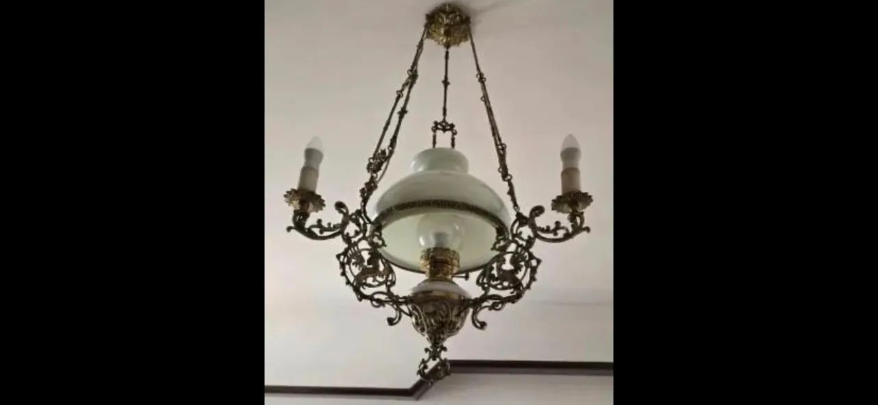 Lustres de bronze antigo  - Foto 2