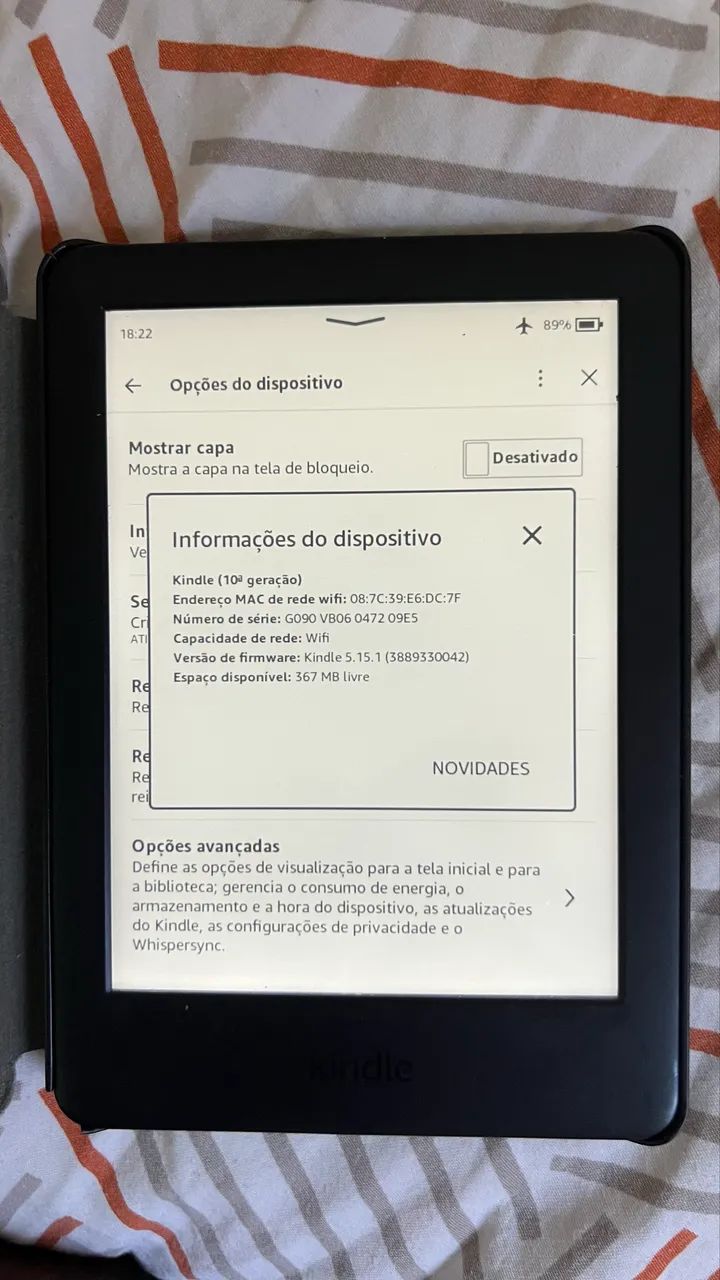 Kindle 10ª Geração  - Foto 2