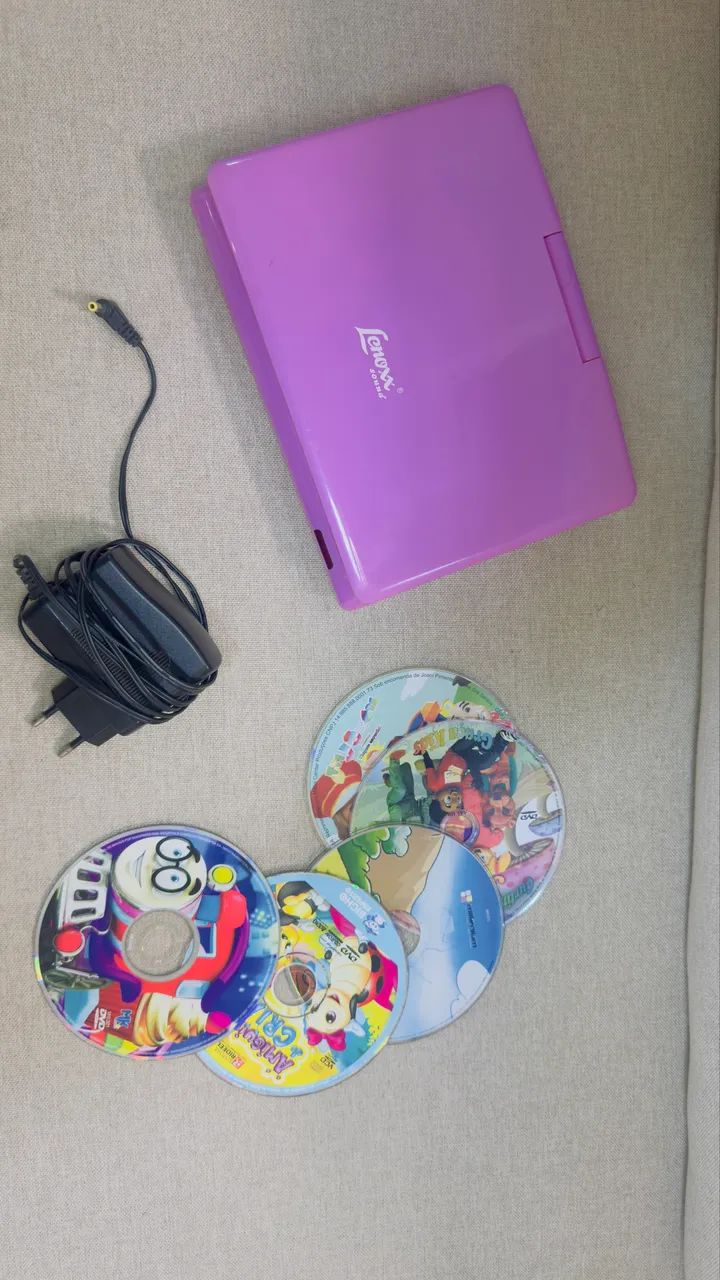 Lenox sound mini toca CD e DVD infantil