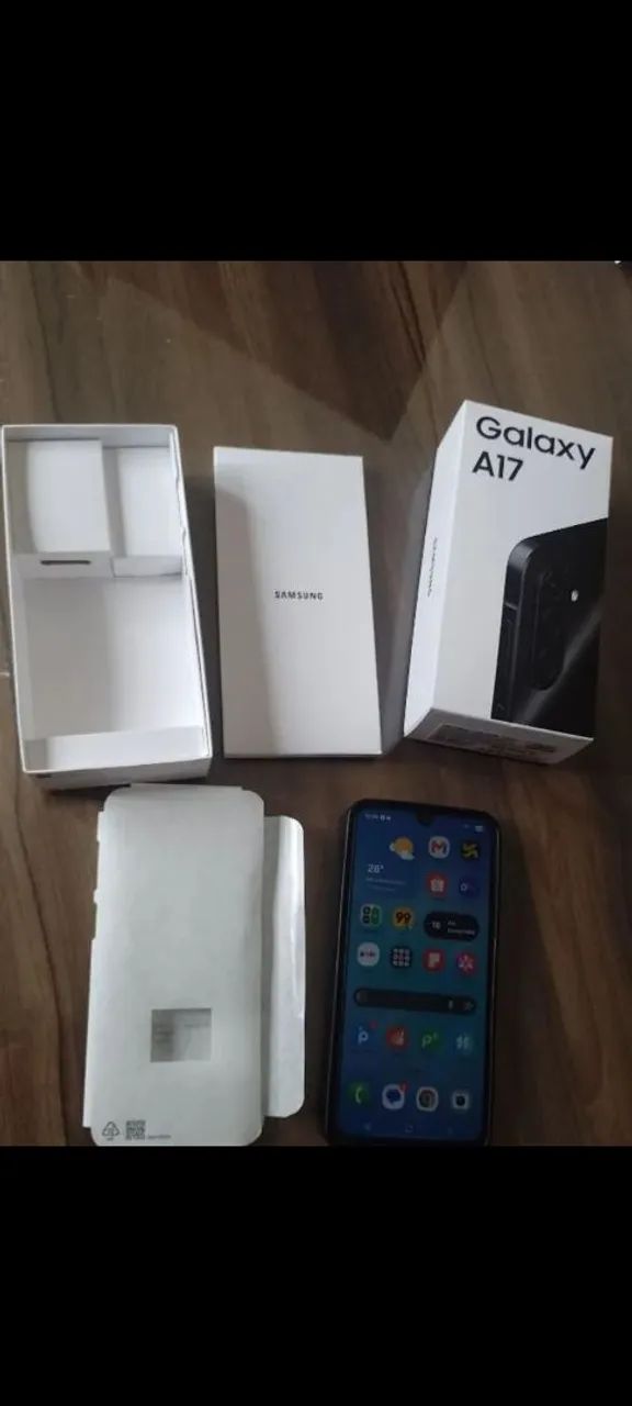 Samsung A17 286 bg 5 g com 3 mês de uso com toda documentação  - Foto 4