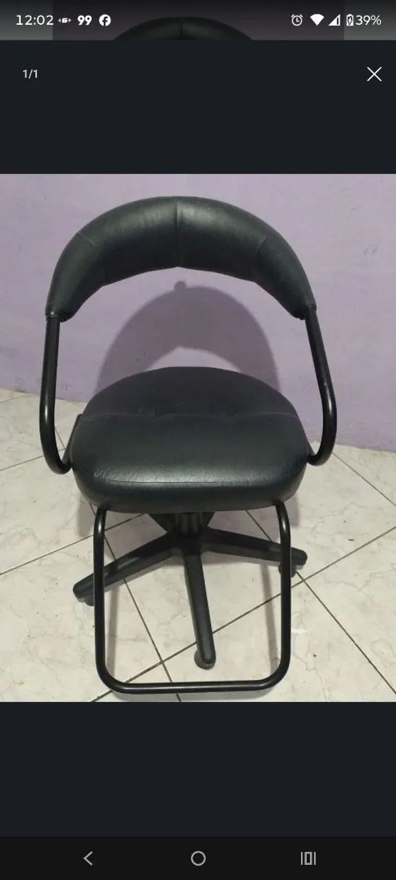 Cadeira salão 