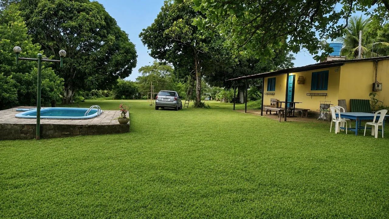Chacará Completa - Com Piscina e Campinho (Todos móveis e equipamentos inclusos) - Foto 4