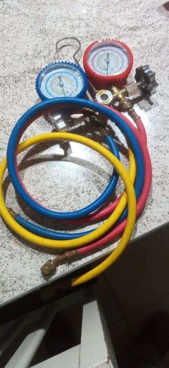 Manifold e gás refrigerante  - Foto 3