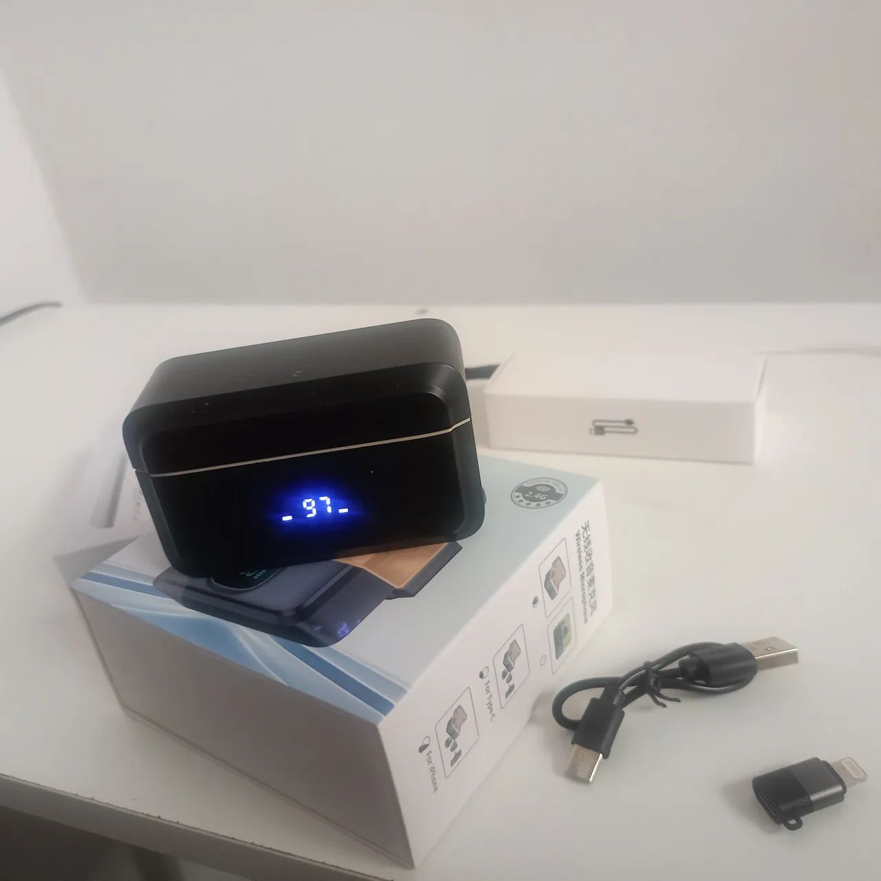 Vendo Microfone sem fio, praticamente zerado - Foto 2