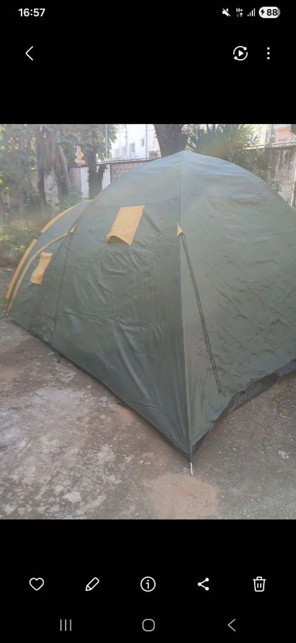Barraca de acampar, 4 pessoas - Foto 3