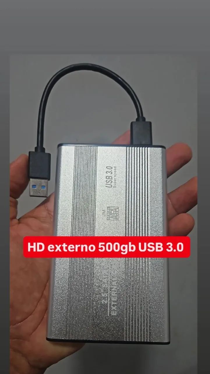 Hd externo 500gb Usb 3.065126769065729120