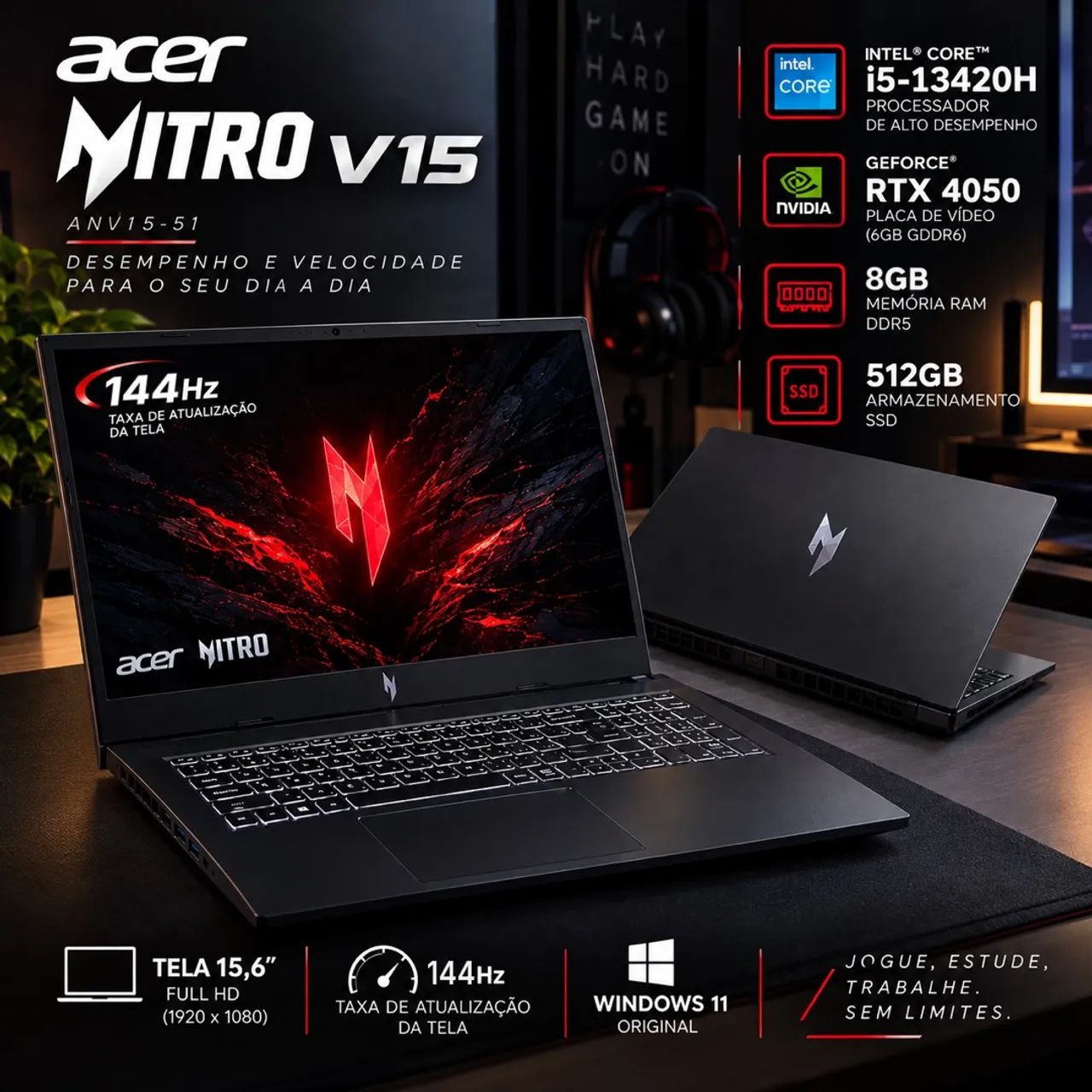 Nitro v15 ANV15-51 
