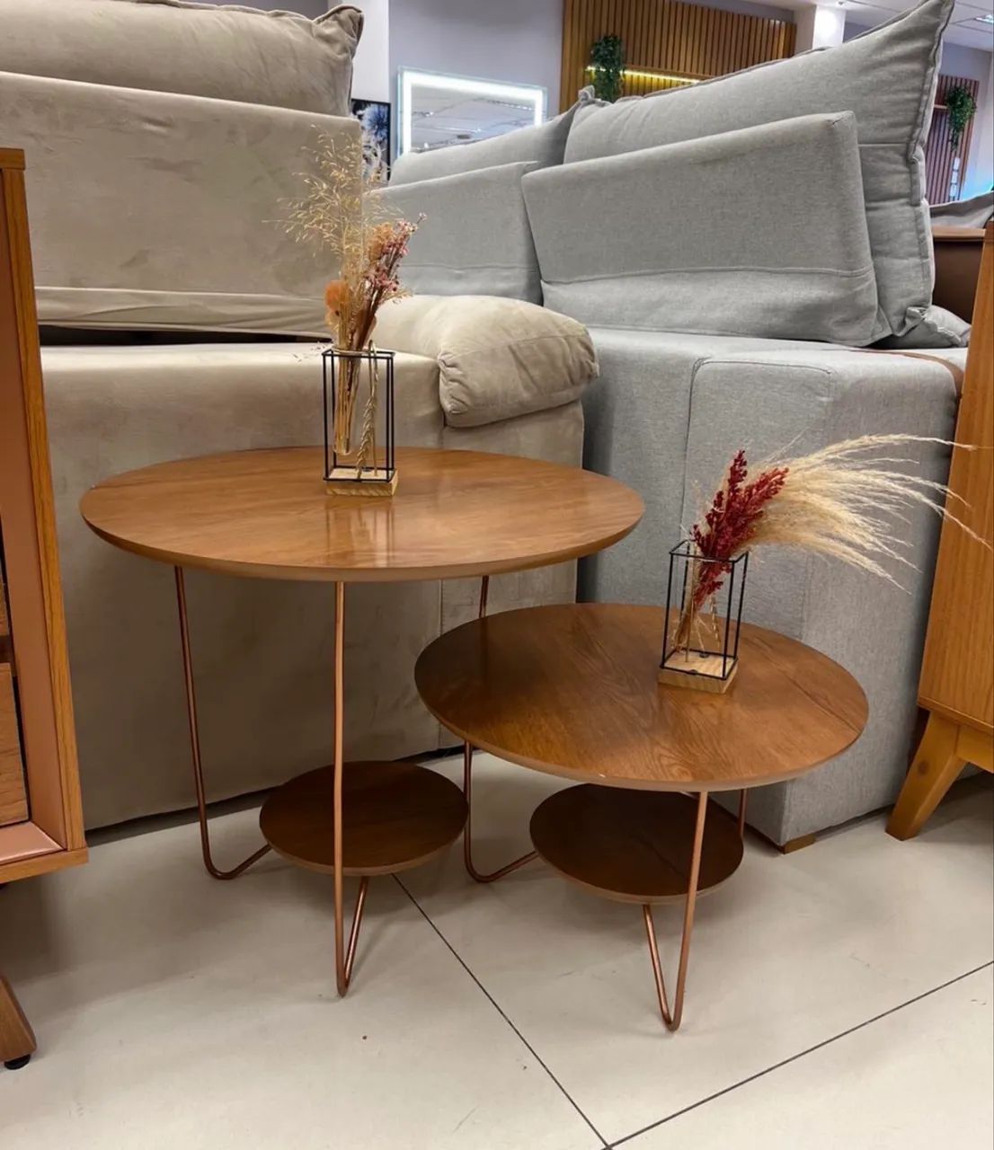 Conjunto mesa decorativa 12x R$ 33,33