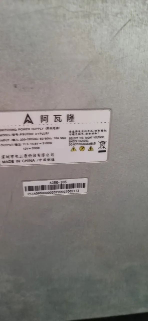 Minerador ASIC Bitcoin Canaan AVALON 1246-85T - Foto 2