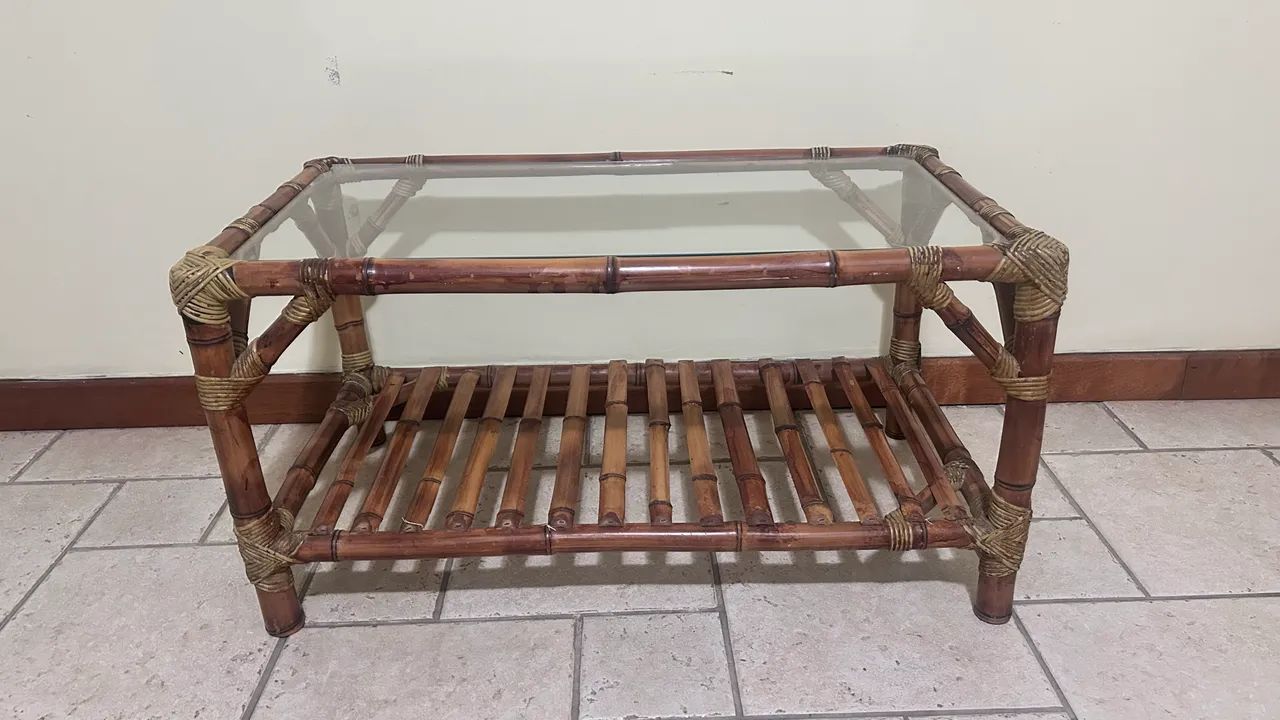 Mesa de centro retangular 