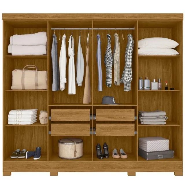 Guarda Roupa Diplomata Moval Branco - Entrega Rápida!  - Foto 2
