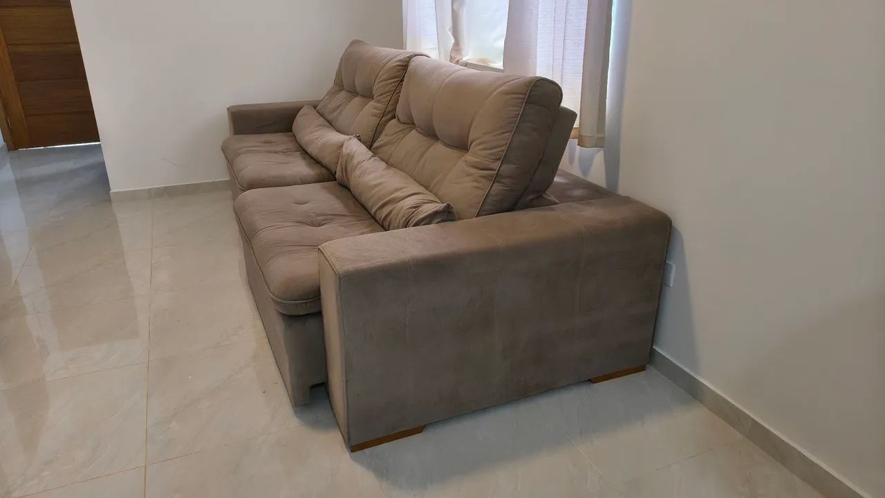 Sofá retrátil reclinável 2.90m - Foto 4