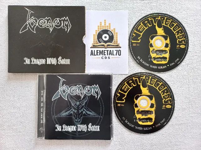 Cd Venom - In League with Satan