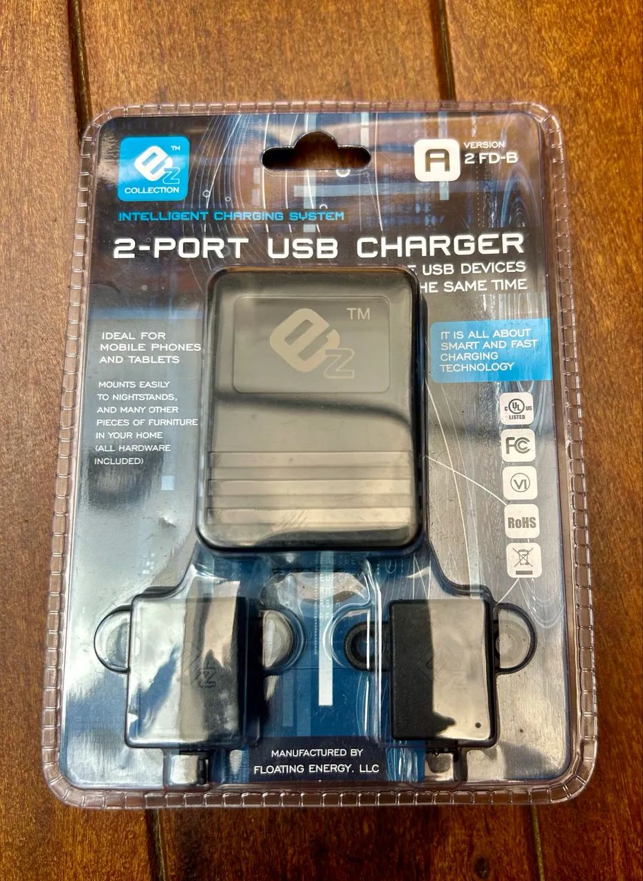 EZ Collection 2 portas carregador USB