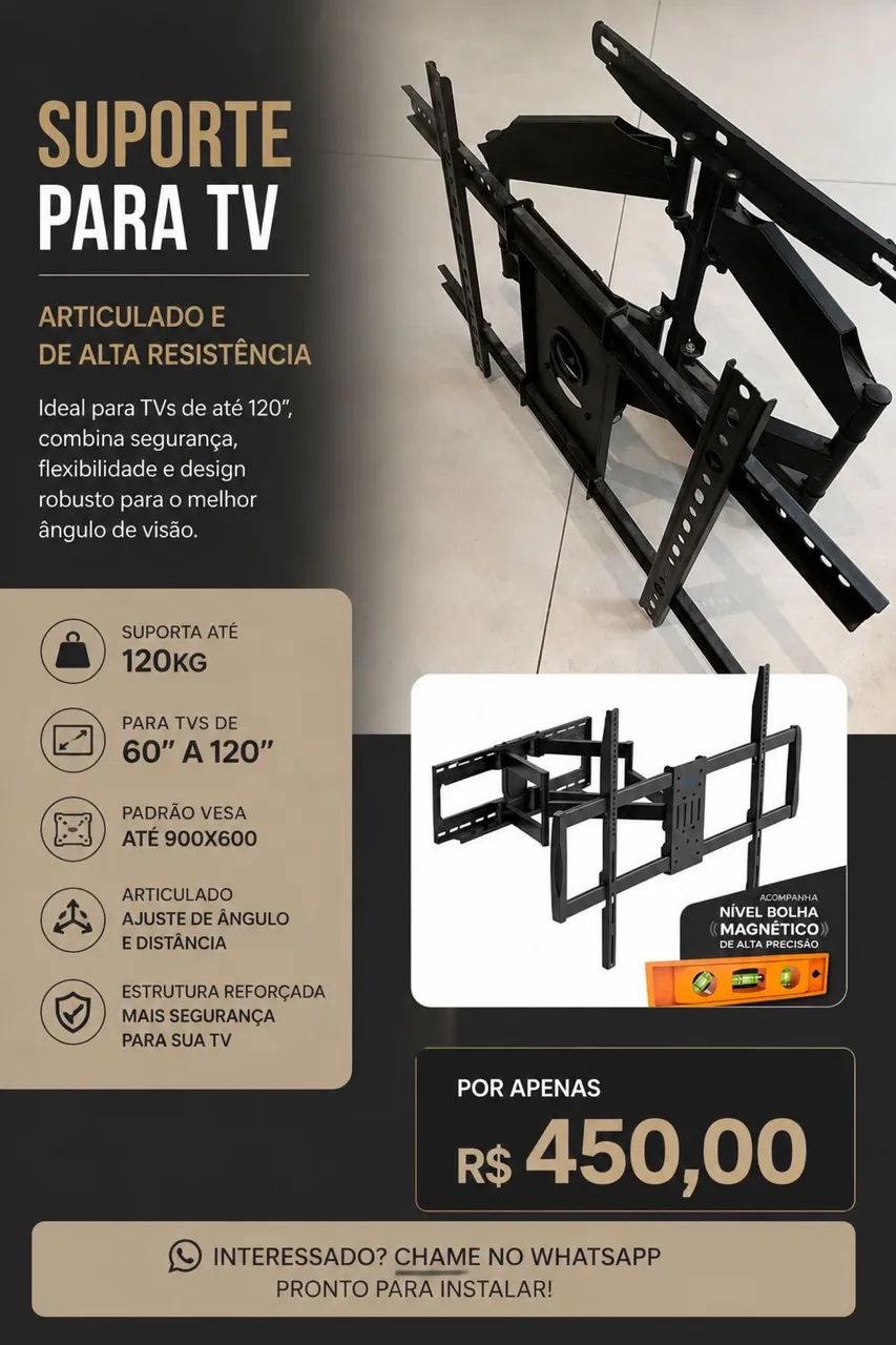 Suporte para televisão 