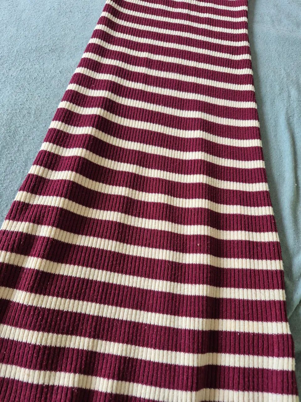 Vestido canelado tricot - Foto 2