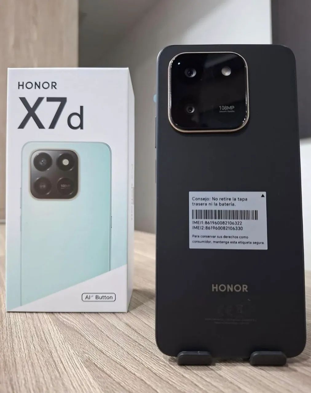 Lançamento Honor X7D - 256/8Ram  Pretooo (GLOBAL) + Entrega Grátis 