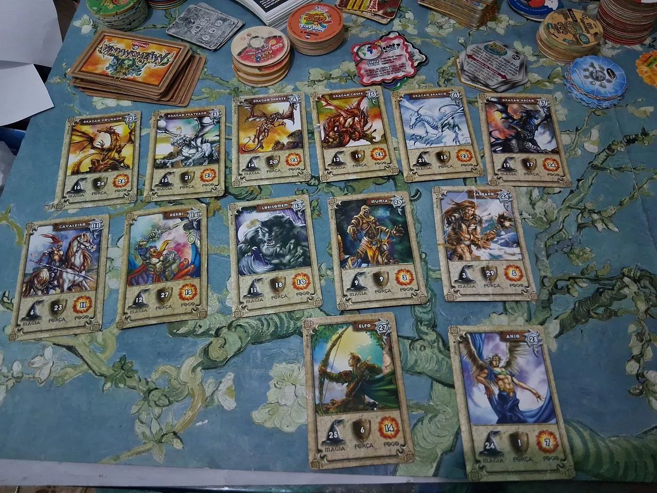 Lote de Cards Dracomania