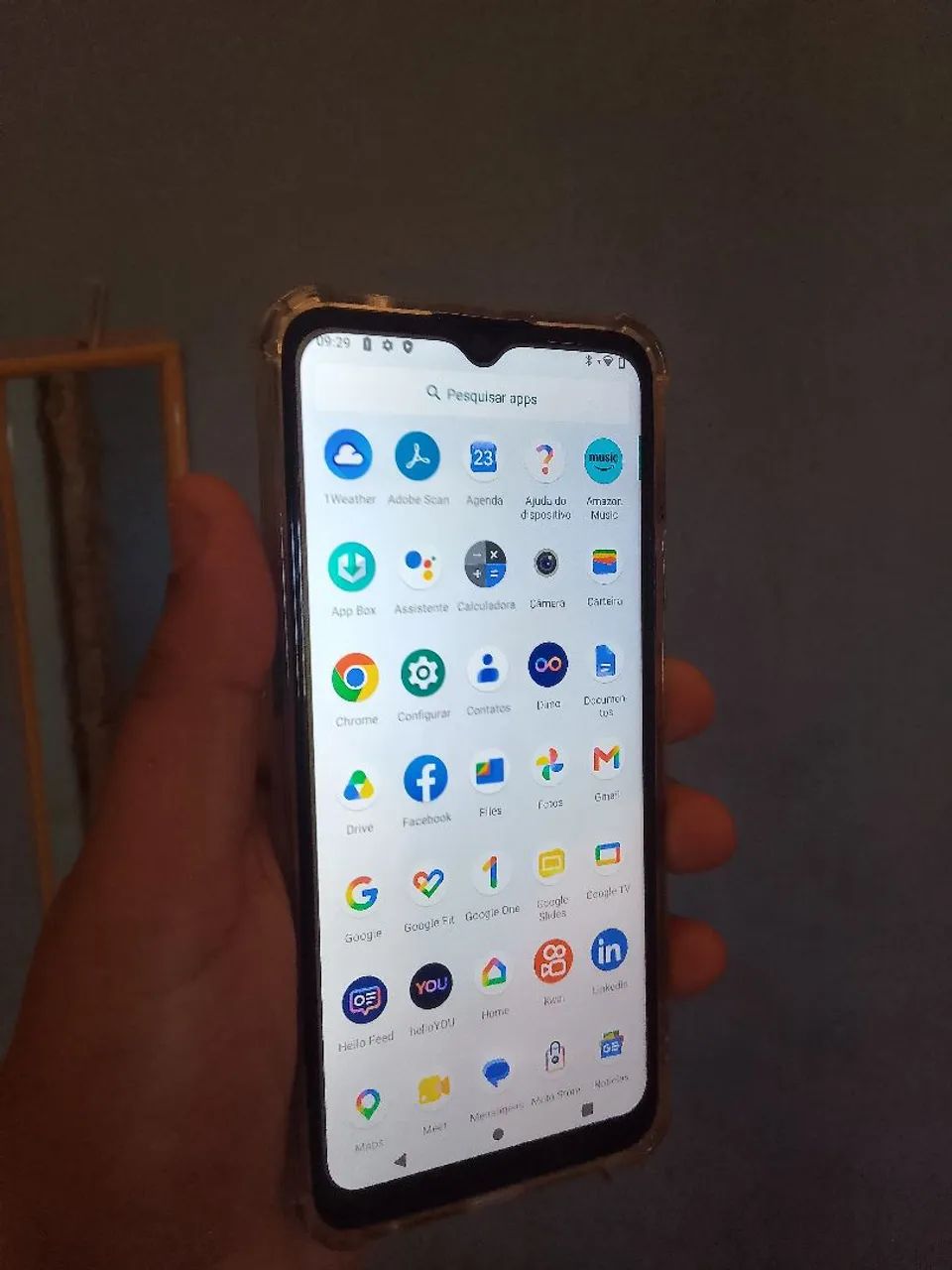 Moto e7 32 GB conservado película e capa de brinde! 