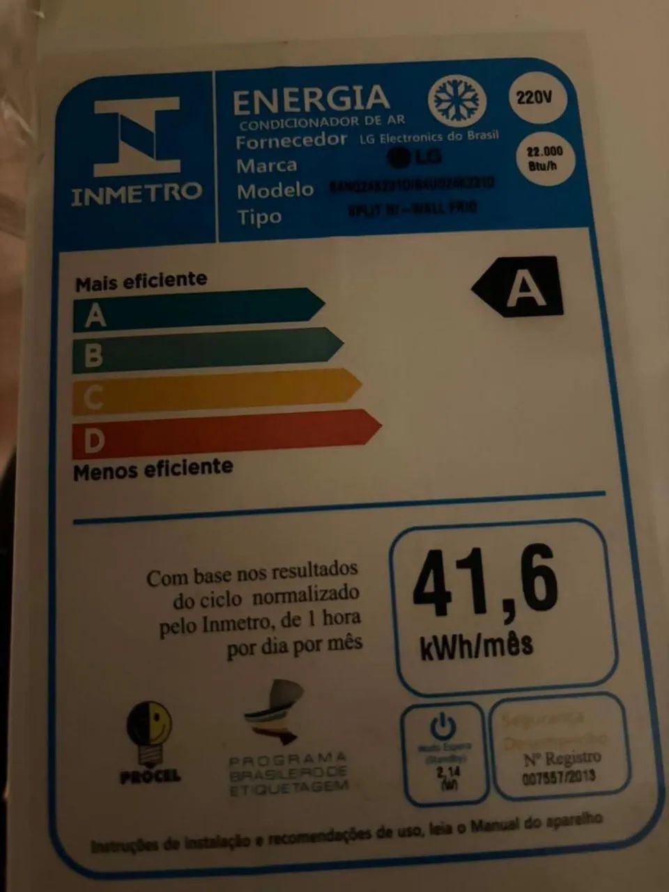 Ar Condicionado LG Inverter  - Foto 3