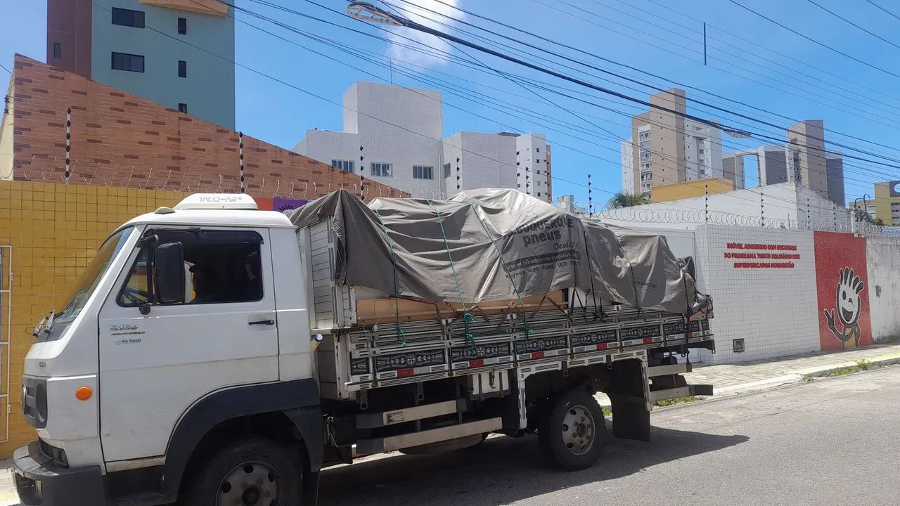 Frete caminhão aberto 