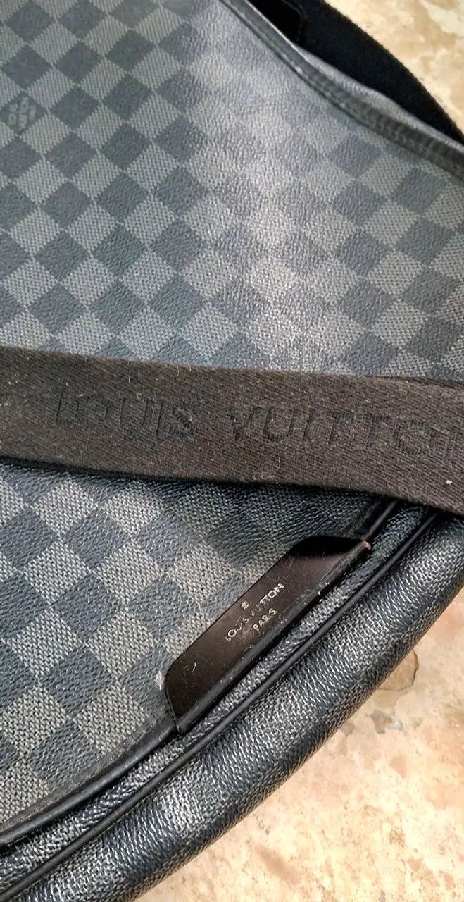Bolsa Louis Vuitton Daniel Damier Graphite - Original  - Foto 3
