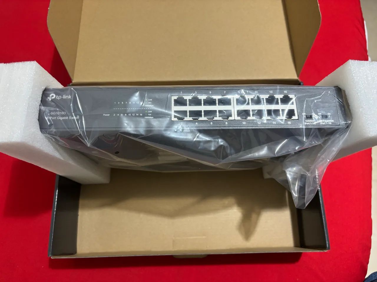 Switch TP-Link TL-SG1016D Switch série 10/100/1000MBPS - Foto 5