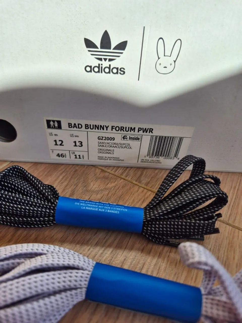 Bad Bunny Adidas Forum Powerphase Catch and Throw - Novo - Tamanho