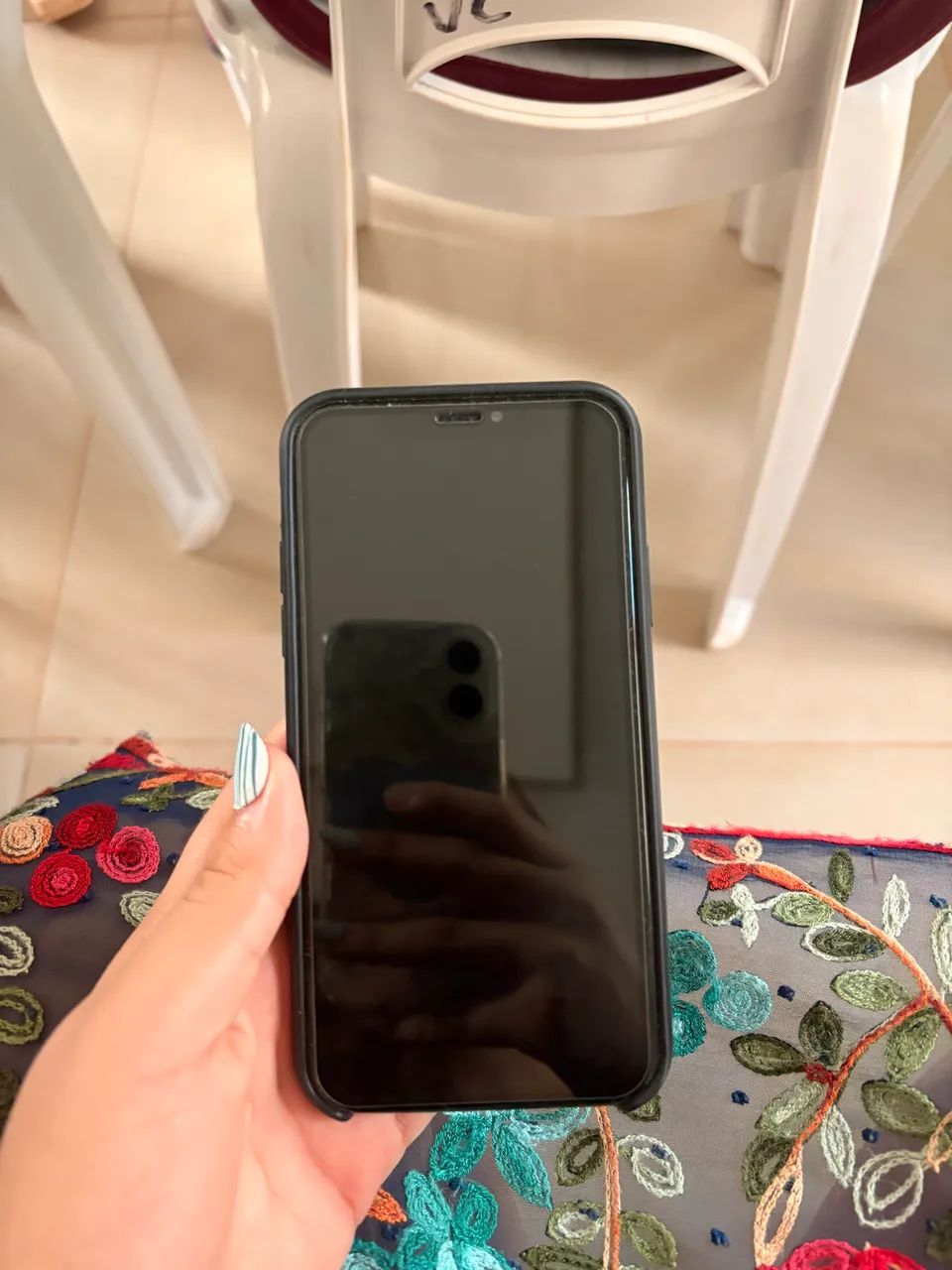 iPhone X preto 