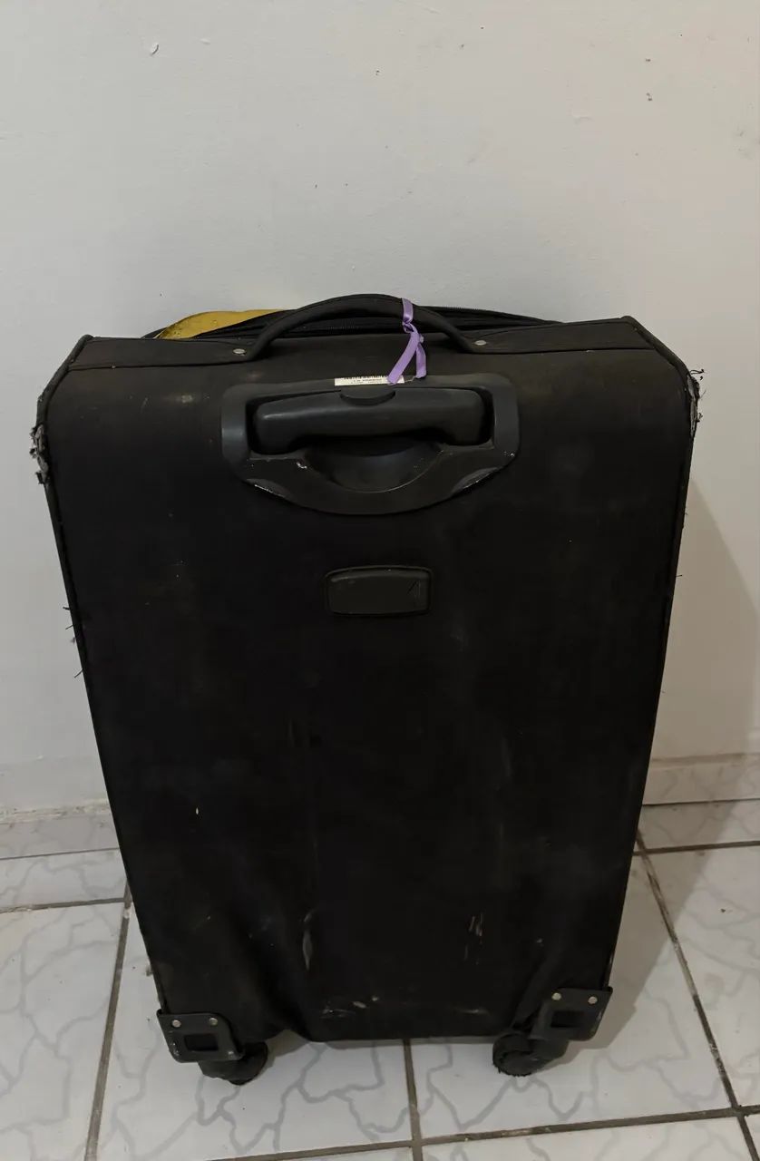 Mala grande baggagio preta 