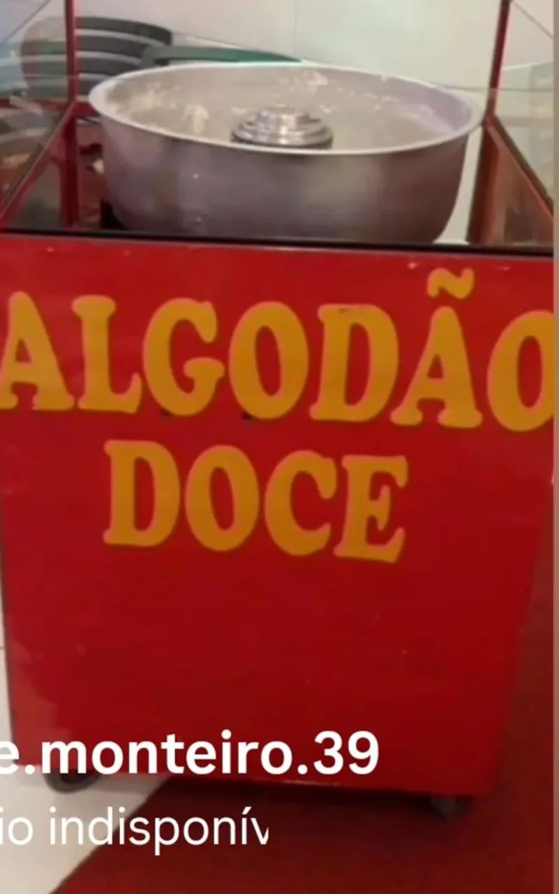 VD. MÁQUINA DE ALGODÃO  DOCE. USADA. - Foto 2