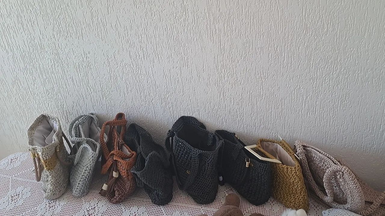 VENDO BOLSAS DE CROCHÉS * - Foto 2