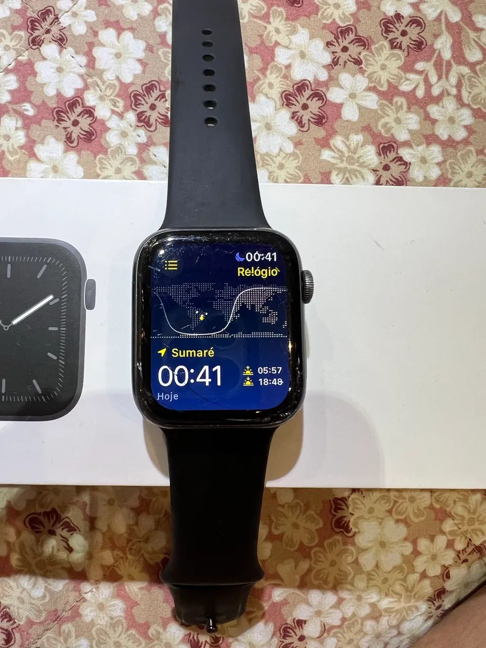 Apple Watch Series 5 44mm Preto - Foto 2