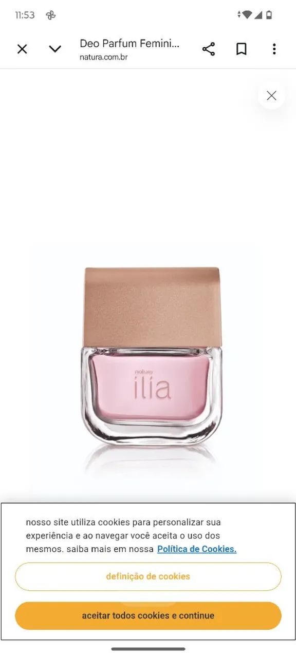 DEO PARFUM ília 50ml - Foto 4