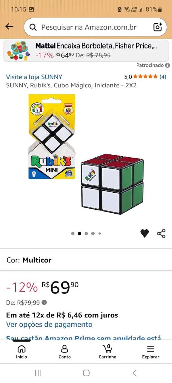 Cubo Mágico Rubik's - Sunny - Foto 3